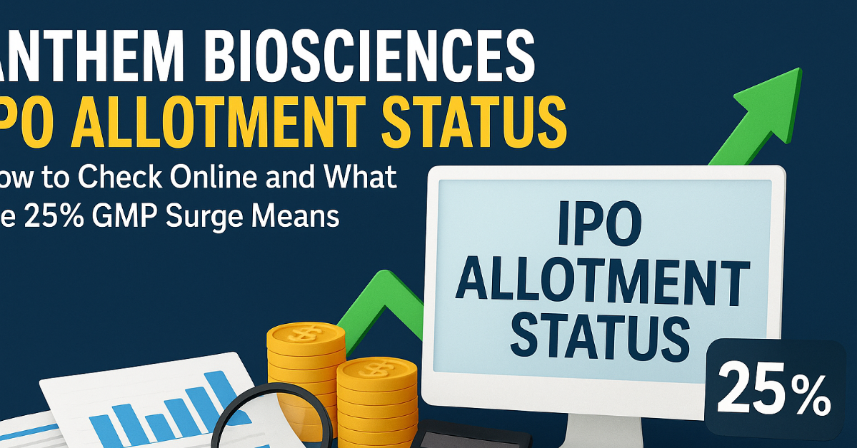 Anthem Biosciences IPO Allotment Status