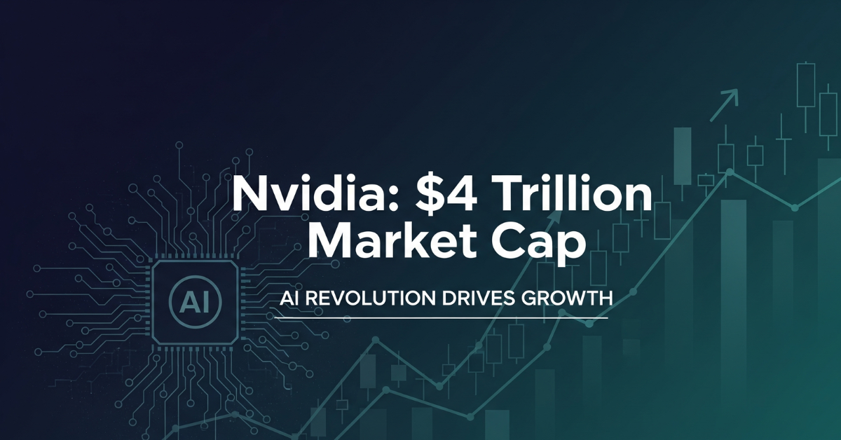 Nvidia's Stock Market Value Hits $4 Trillion: The AI Revolution Driving Growth